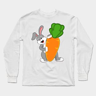 Rabbit with Carrot Long Sleeve T-Shirt